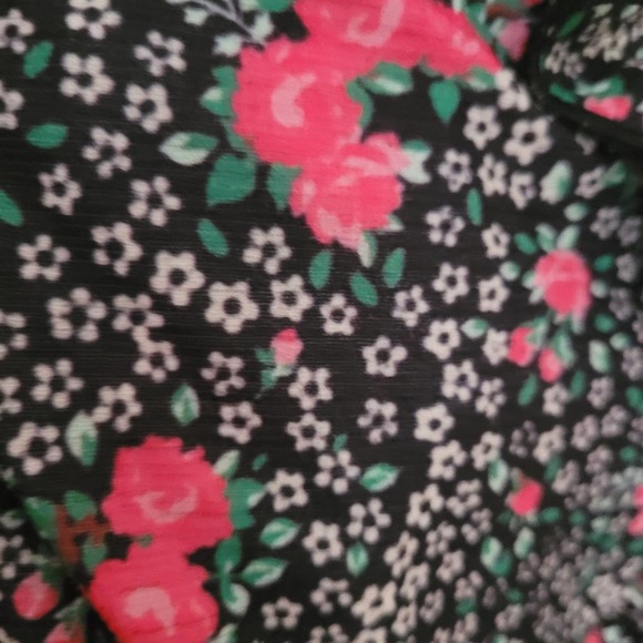 NWT TOPSHOP Double - V Long Sleeve Jersey Minidress in Multi Size 4 - Picture 4 of 10